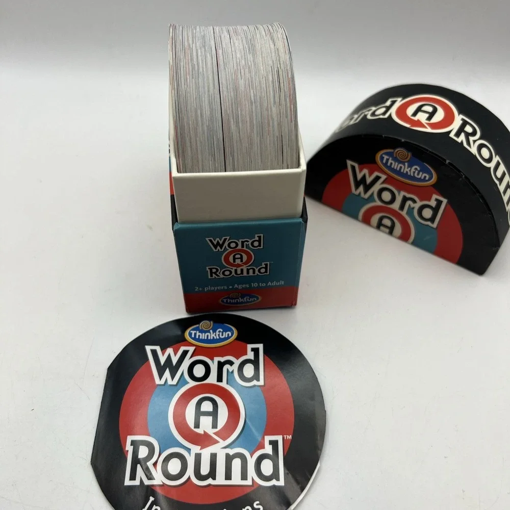 Word A Round: Race To Unravel The Word! Fast-Paced Card Game - Thinkfun 2012‎
